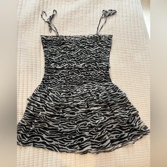 Lovers + Friends Zebra Mini Dress - Picture 3 of 4